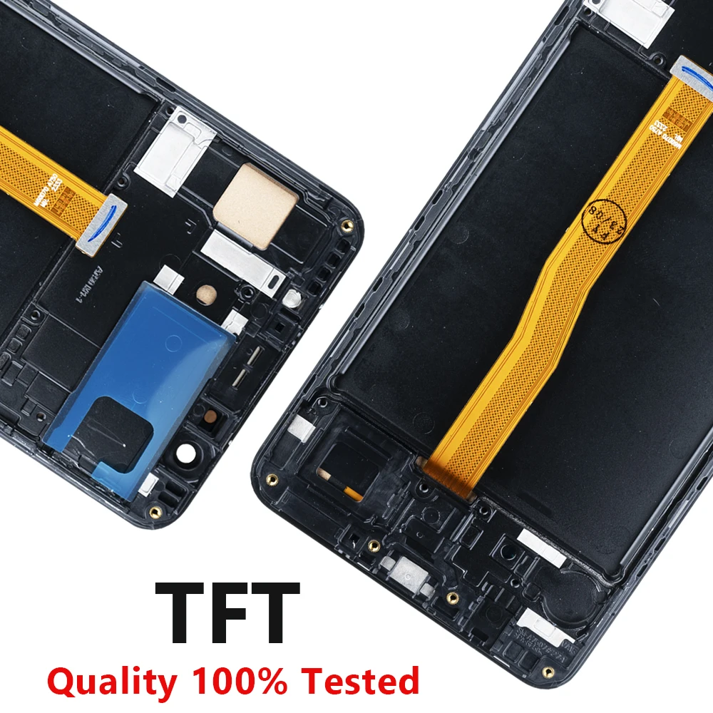 AAAA+ 100% Test A750 Lcd For Samsung A7 2018 SM-A750F A750FN A750G A750F LCD Display Touch Screen Digitizer Assembly Replacement