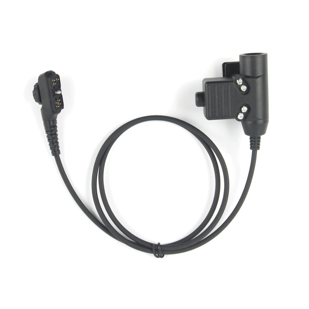 walkie talkie radio Tactical Headset Adapter U94 PTT for Hytera Walkie Talkie Earpiece PD780 PT580H PD780G PD782 PD782G PD785