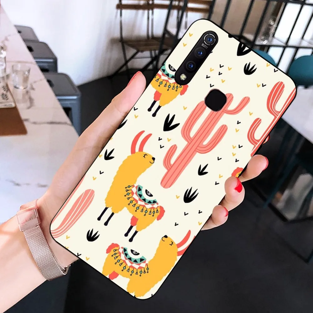 Cute Llama Alpaca Phone Case For Huawei Mate 10 20 30 40 50 lite pro Nova 3 3i 5 6 SE 7 pro 7SE