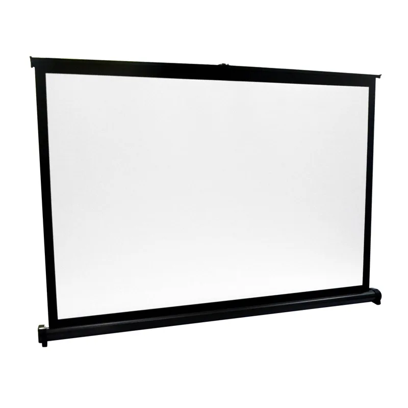 2026Projector Screen Floor Rising White Projection Screen Retractable Outdoor Projector Screenpromote sales