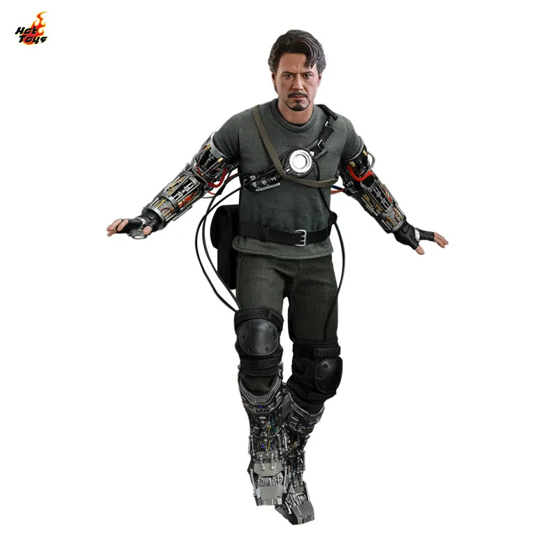 

Оригинальная коллекционная фигурка Hot Toys MMS116 Железный человек Тони Старк: Тестовый мех, масштаб 1/6, со светодиодной подсветкой
