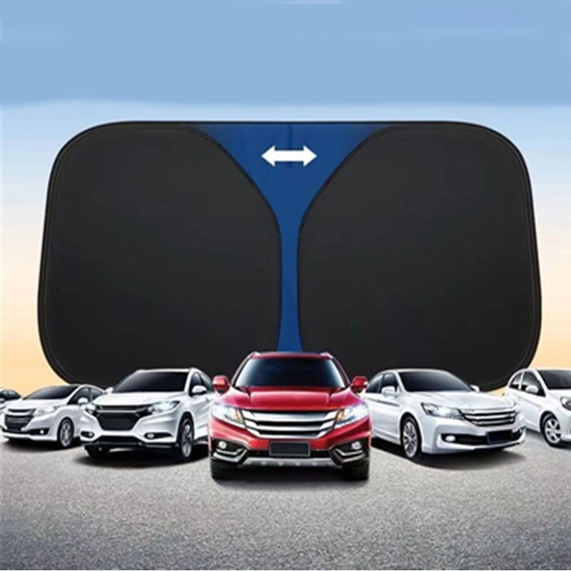 Foldable Car Windshield Sunshade for Car SUV Truck Vehicle Nap Sleeping Front Window Sunscreen Protector Truck Vehicle 140x70cm