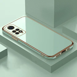 6D Plating Soft TPU Case For Xiaomi Redmi Note 11 Pro Plus 11S 11T 11E 12 10 10S 9 8 9T 9C 9A Luxury Silicone Bumper Cover Capa