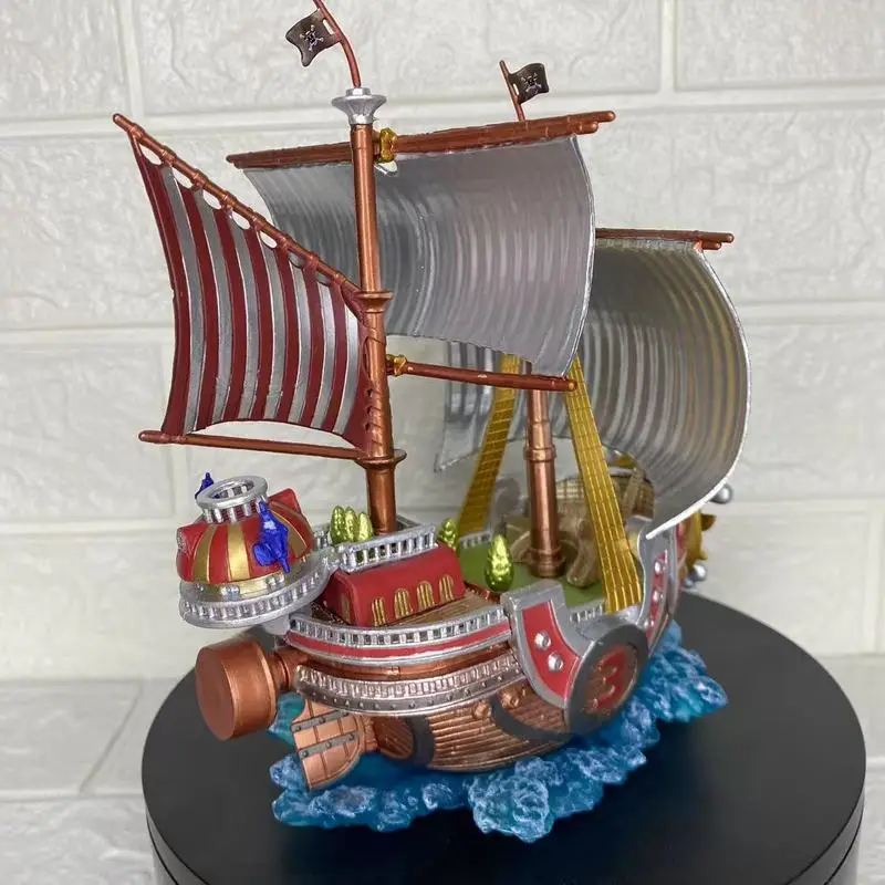 Mil ensolarado 20th uma peça aniversário anime navio figura modelo estátua meninos coleção desktop boneca decoração ornamento brinquedos