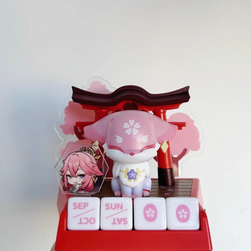 

Горячая новинка: Фигурка Яэ Мико из Genshin Impact — Календарь «Цветущая вишня и лиса» и фигурка «Пустынная сцена с хиличурлами». Декор для рабочего стола, подарок для фанатов игры.