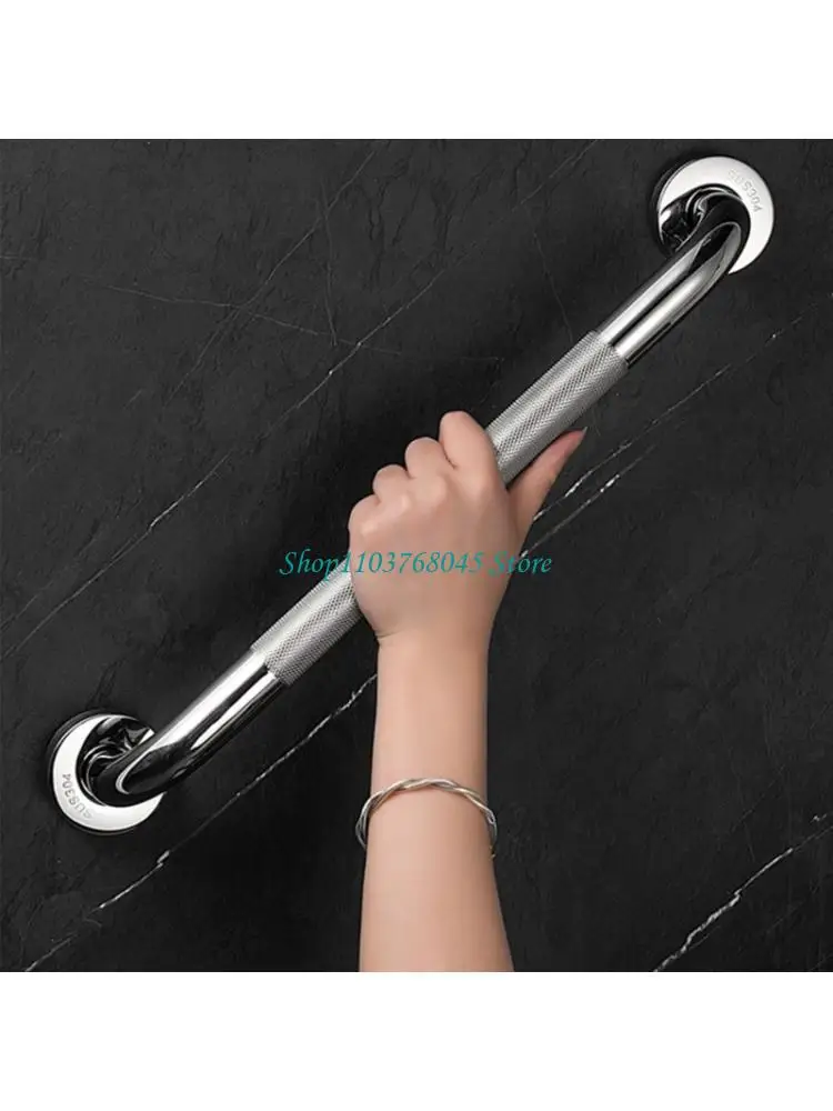 

R53F 12Inch Bathroom Grab 2 Pack Anti Slip Sturdy Stainless Steel Door Handle for Elderly and Disabled Safety Use