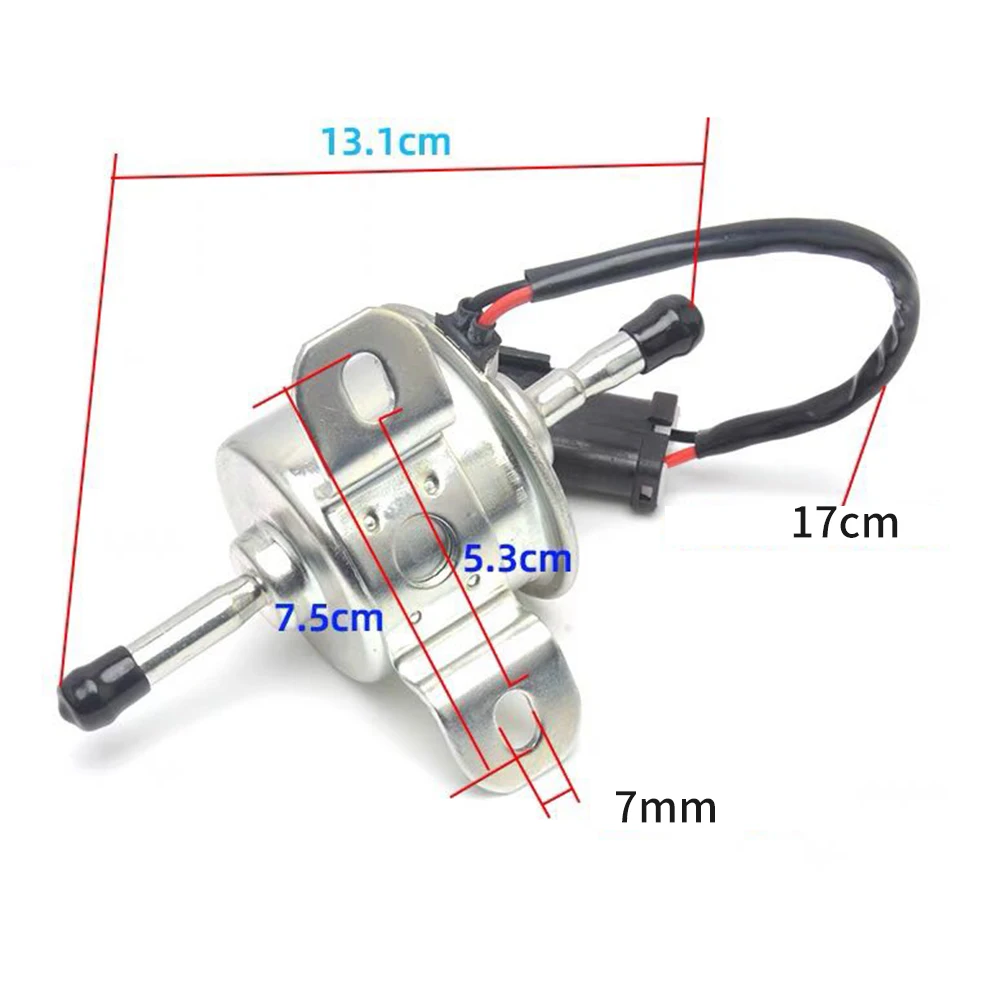 24V Fuel Feed Pump Electronic Fuel Pump for Hitachi 4TNV88 3TNV88-NHB NHBB Mini Excavator