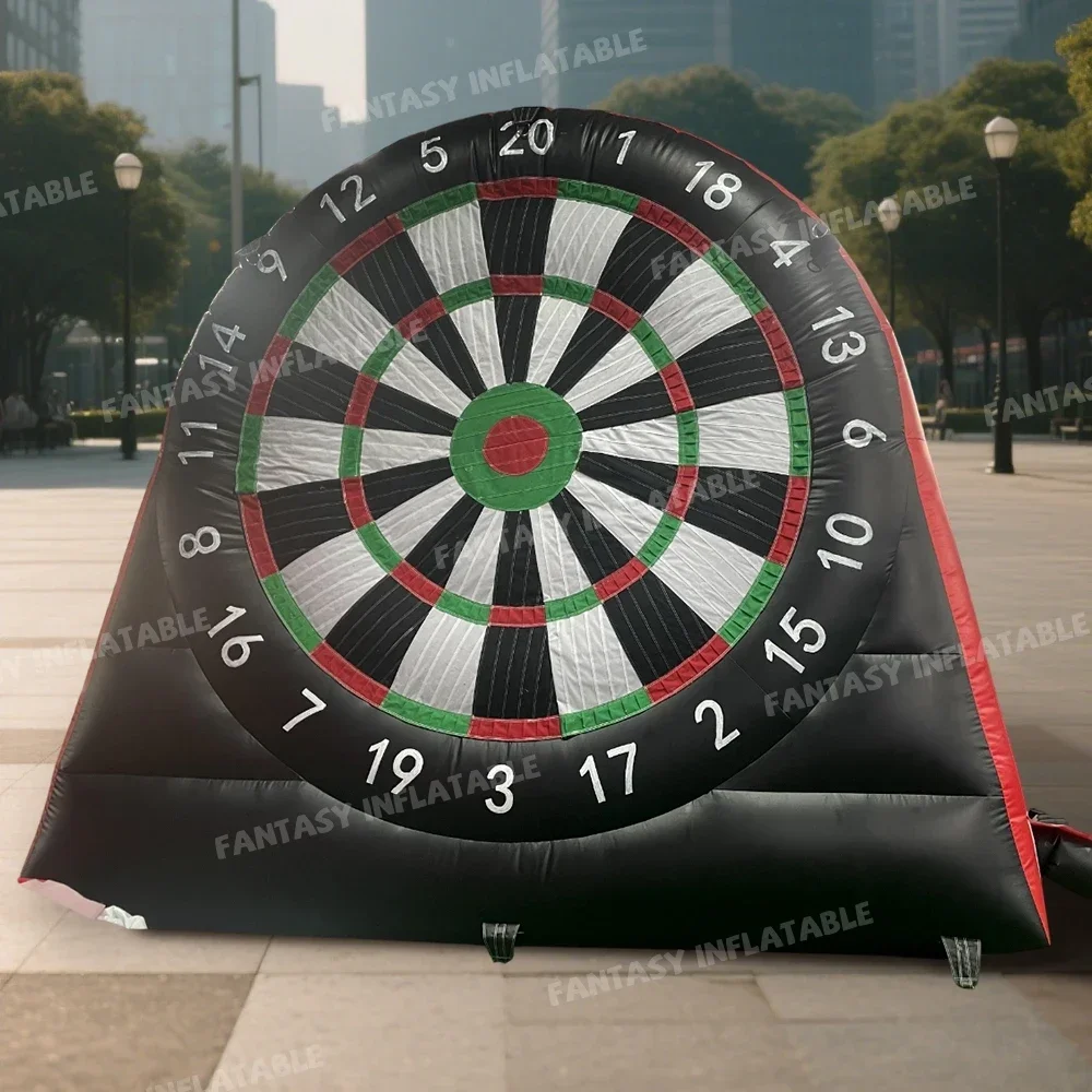 

2026 Outdoor Sport Inflatable Shooting Game Huge High Sticky Popular Giant Inflatable Soccer Dart Board Game for Sale