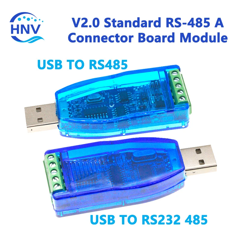 Conversor industrial usb para rs485, proteção atualizada, conversor de compatibilidade com v2.0 padrão de placa de conector