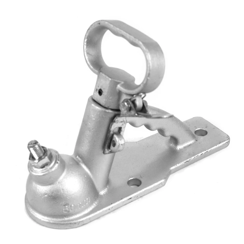 

2000KGS 3 Holes Casting Trailer Coupler Coupling AU Style Connector Fits 50mm Hitch Ball RV Camper Caravan Accessories Parts