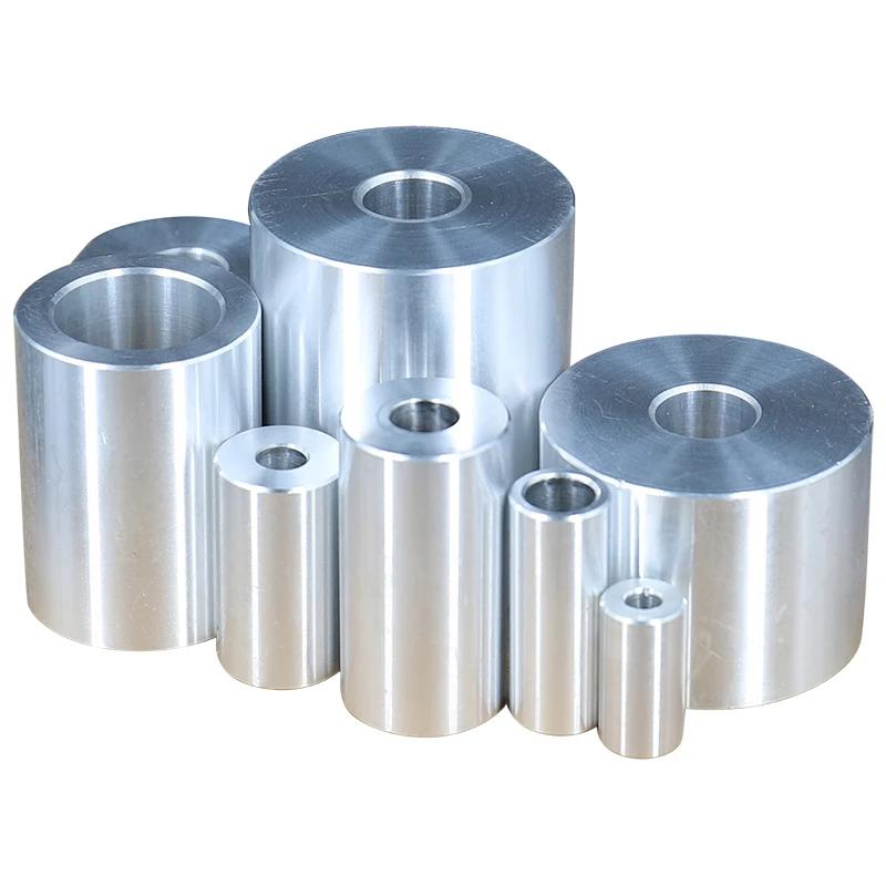 Diameter16 18MM Aluminum Bushing Gasket M6 M8 M10 Flat Washer Metal Shaft Sleeve Bushing Round Hollow No Thread Standoff Spacer