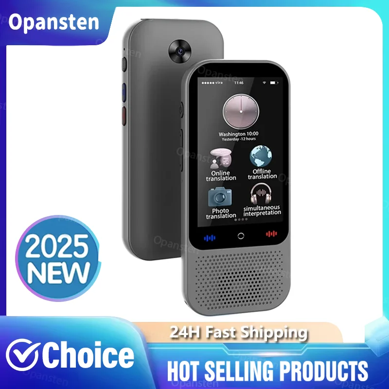 

S80 Pro Intelligent Translation Machine 138 Language Intelligent Recording 19 Offline Real-time Chat GPT AI Voice Photo Translat