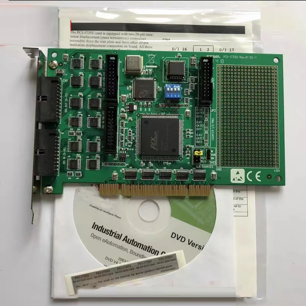 For Advantech PCI-1735U 64 digital I/O and counter acquisition card PCI-1735U-AE