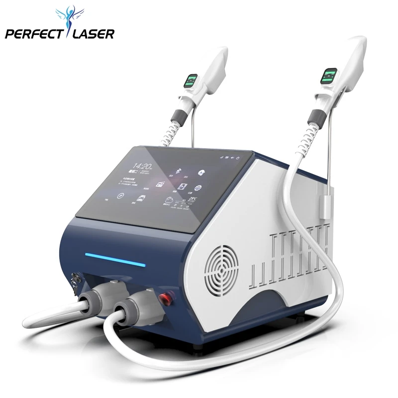 Perfectlaser Hair Removal Machine IPL OPT Body Epilation Elight Acne Skin Rejuvenation Professional Beauty Device Salon Use 2024