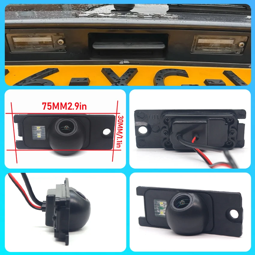 Rear View Reverse Camera For Volvo V70 II MK2 2000 2001 2002 2003 2004 2005 2006 2007 CCD Full HD Night Vision Backup Camera