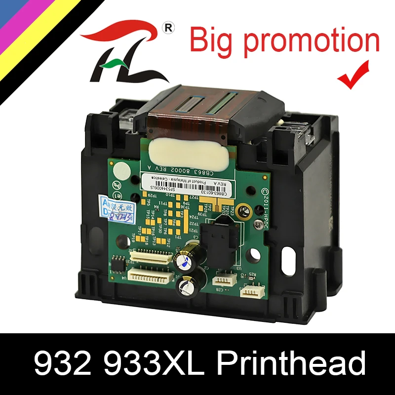 HTL For HP 932 933 CB863 Full Color Printer Print Head for HP Officejet 7510 7110 7612 7610 6700 Printhead