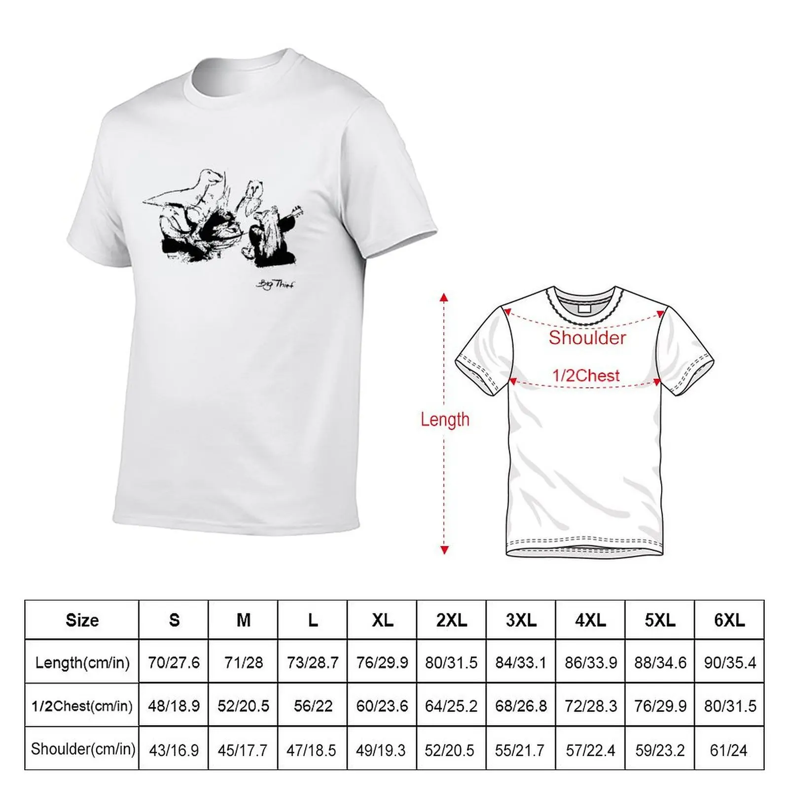 Big Thief Merch Dragon New Warm Mountain I Believe In You T-Shirt man t shirts high quality luxury brand T-Shirt