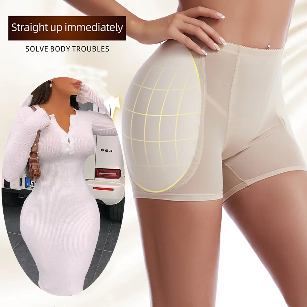 

Hip Shapewear Buttocks Women Butt Lifter Body Shaper Panties with Hip Pads Hip Enhancer Control Panties