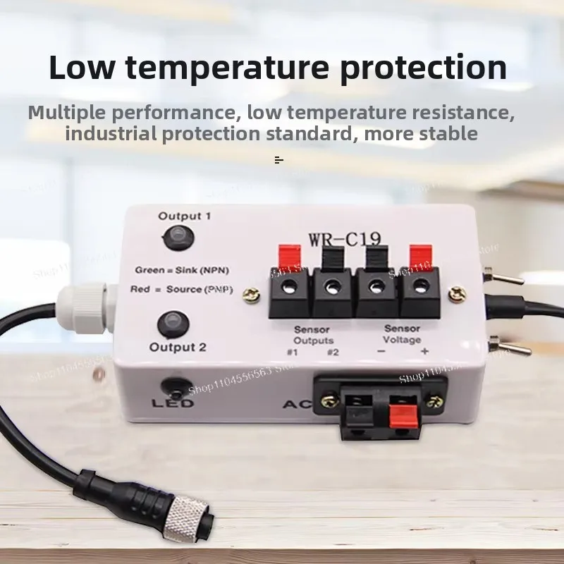 Photoelectric sensor tester - original power detection platform and proximity switch debugging tool
