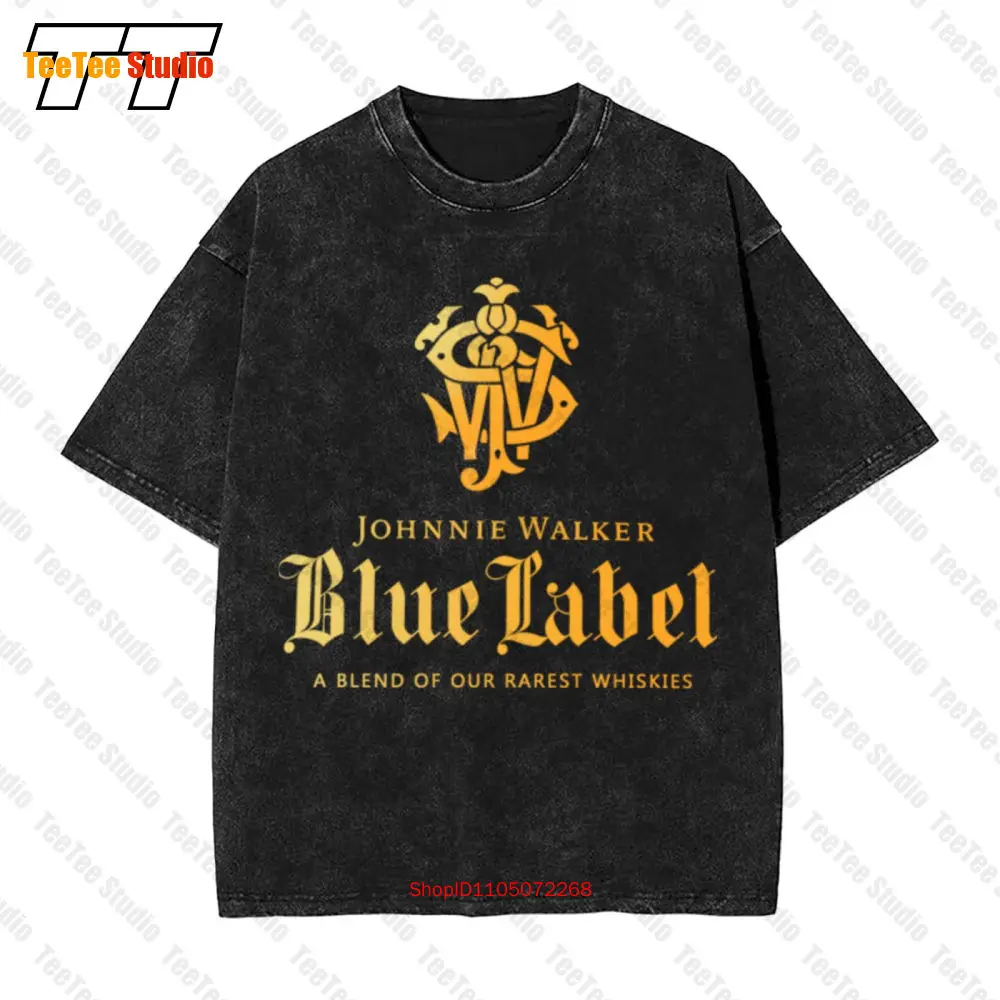 تي شيرت جوني ووكر بلو ليبل فينتاج كبير الحجم FPJ3 #1