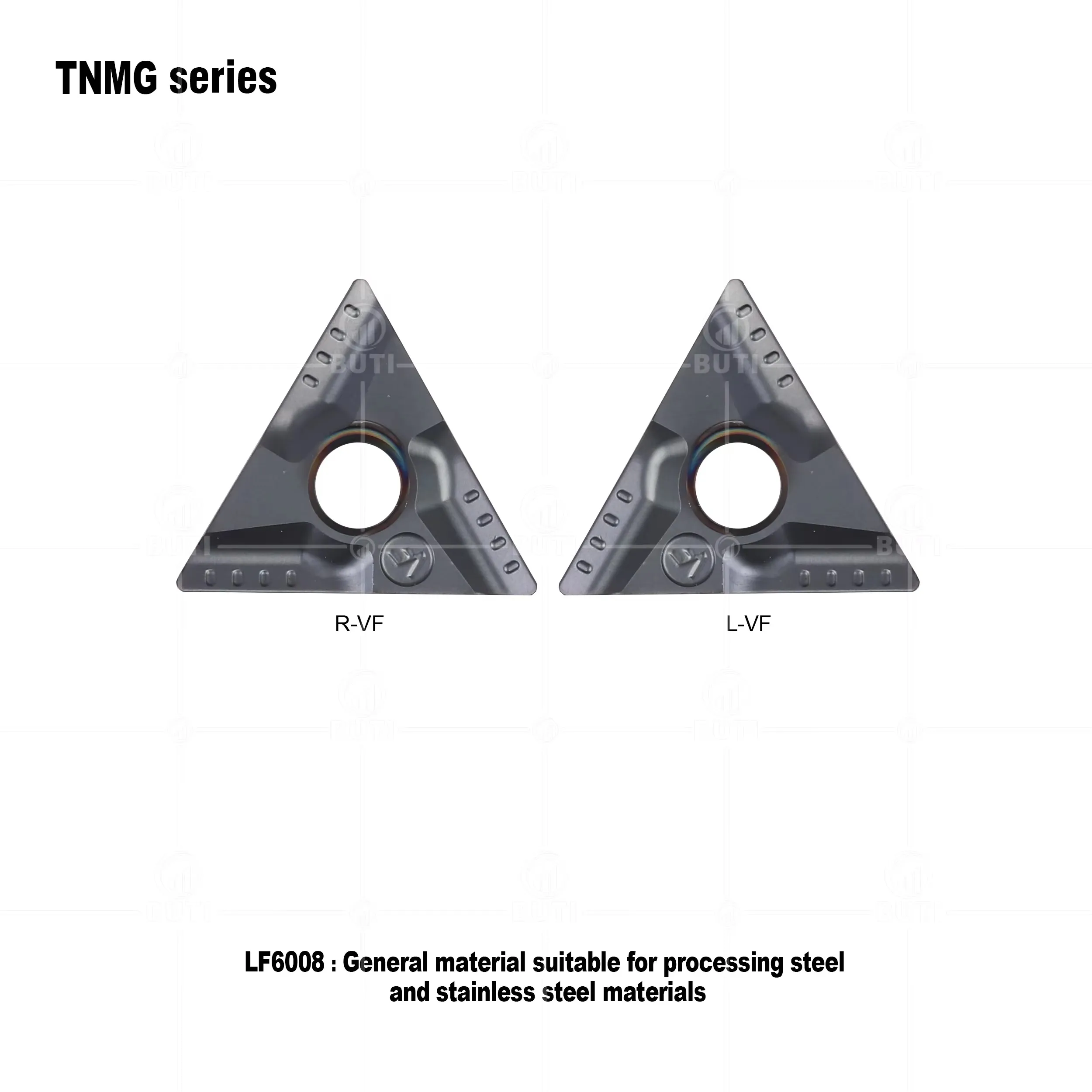 DESCAR 100% original TNMG 160404   TNMG 160408   Lame de tour CNC à fente triangulaire R-VF L-VF MA LF6008, en alliage dur d'acier inoxydable