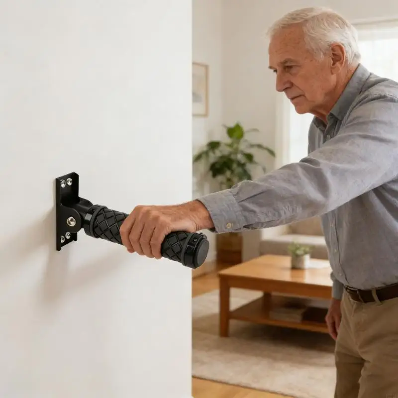 2Pcs Practical Handle Utility Handrail Multifunctional Stair Assist Grab Bar 