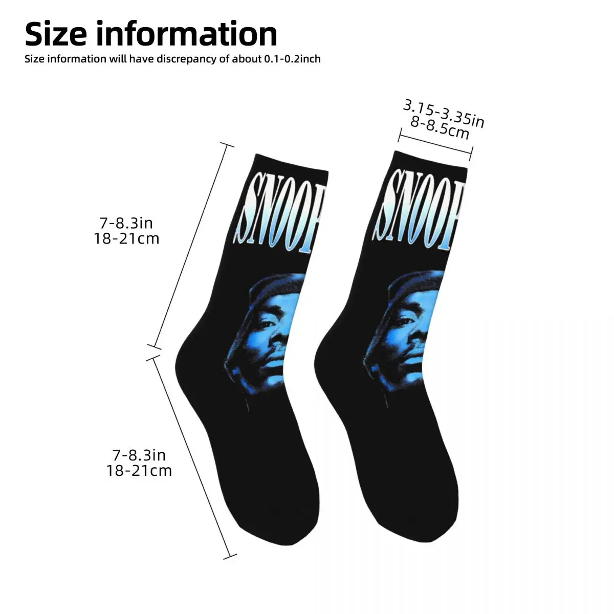 Snoop Doggy Style Socken Männer Frauen lässig Hip Hop Socken Hip Hop Frühling Sommer Herbst Winter Mittel rohr Socken Geschenke