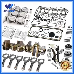 N55B30A Engine Rebuild Pistons Gasket Timing Kit Crankshaft Conrods For BMW F10 F20 F21 F30 F32 F80 335i 535i X3 X4 X5 N55B30