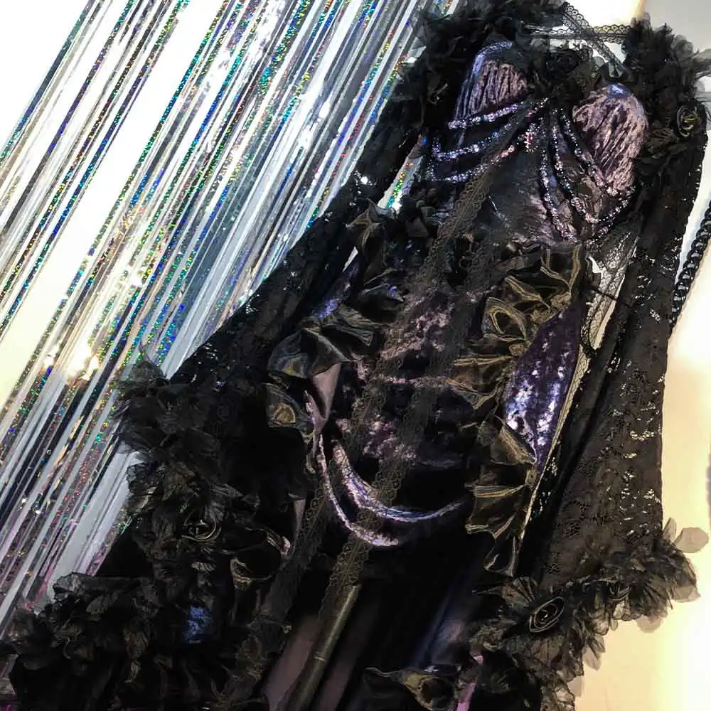 

Bow 90s DIY Cyber Kawaii Flowers Goth Y2K TOPS Gothic Dress E-Girls Eco Teen Harajuku Emo Hand Made Punk Rock Grunge Street Wear