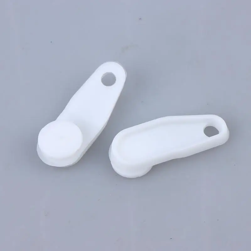

Plastic Track 50 Pcs Curtain Clips Easy To Use White Hooks Multifunction Drapery Durable Bedroom Durable Quality