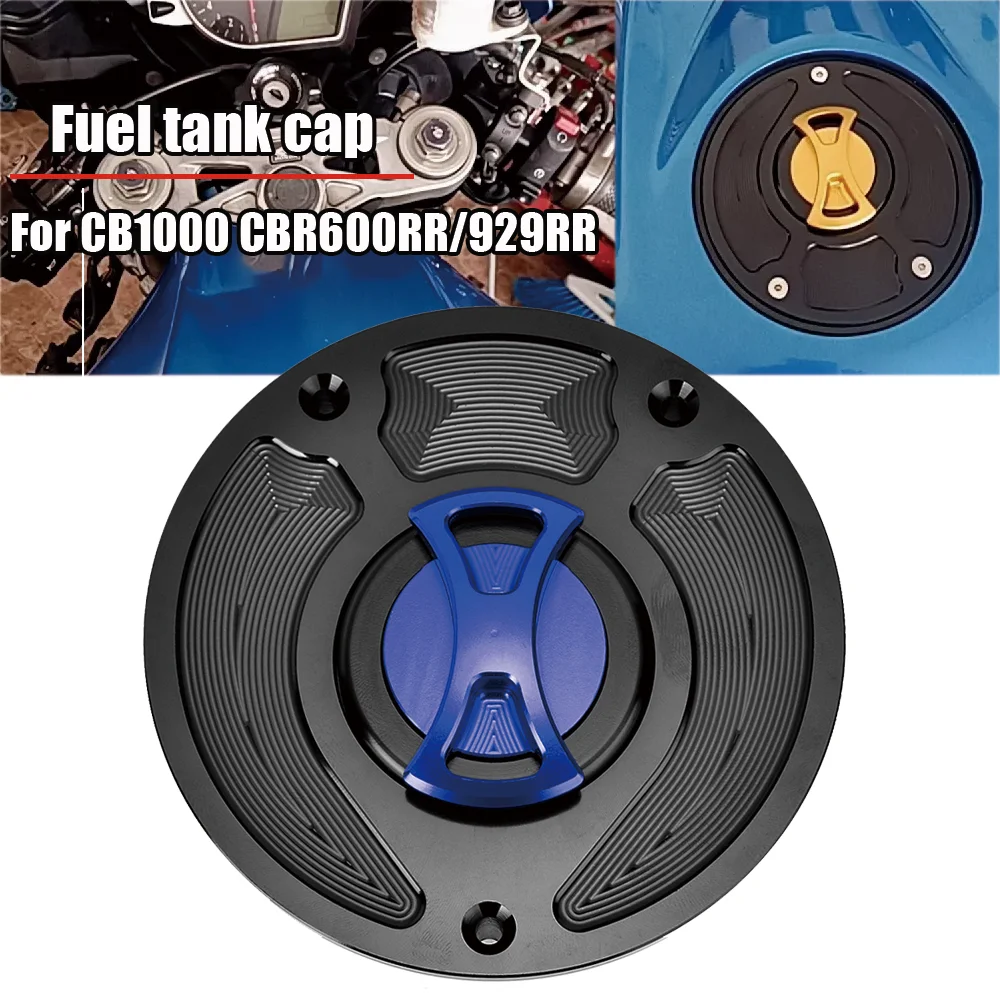 Fuel tank cap cover For honda CBR 600 F4 F3 F2 CB1000 CB1000R CB600F CB1300 VTR1000F CBR 600 900 929 954 400 1000 RR