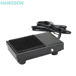 Foot Pedal Switch SPDT Momentary Power NO NC 10A 250VAC Heavy Duty Metal Foot Switch for Woodworking Machine Control