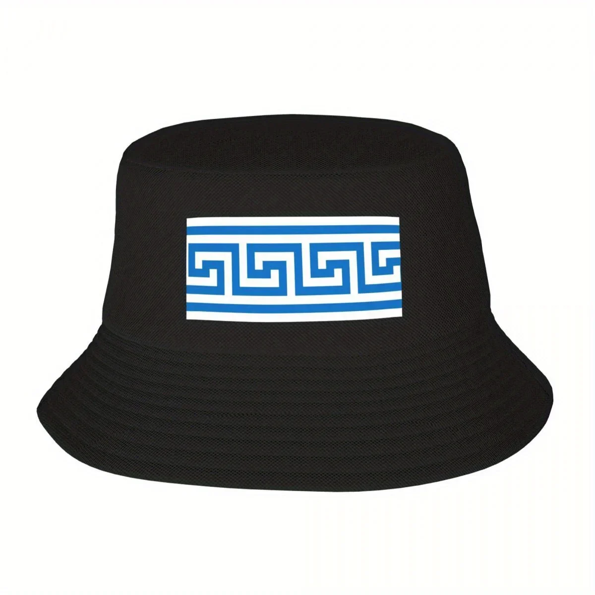 New Greek key pattern design, White And Blue,Blues,Blue Jackets, blue wall,Light Blue, Greek Statue,Greek Goddesses, gree Bucket