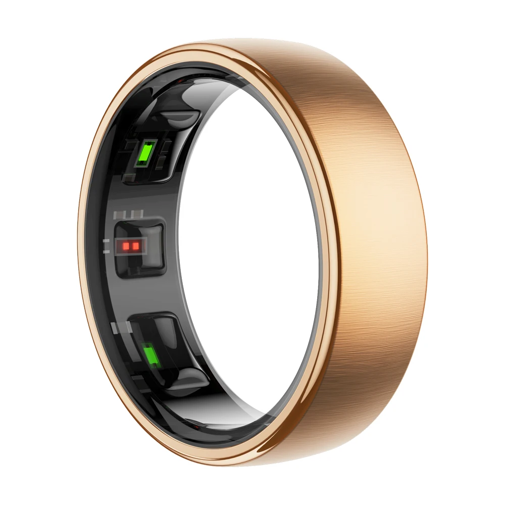 Uhoofit R10 Smart Ring met oplaadstation Heren Dames Gezondheid Slaap Hartslagmeting IP68 & 5ATM Waterdichte multisportmodus