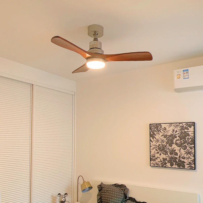 

Medieval fan light Bauhaus American retro home living room bedroom light