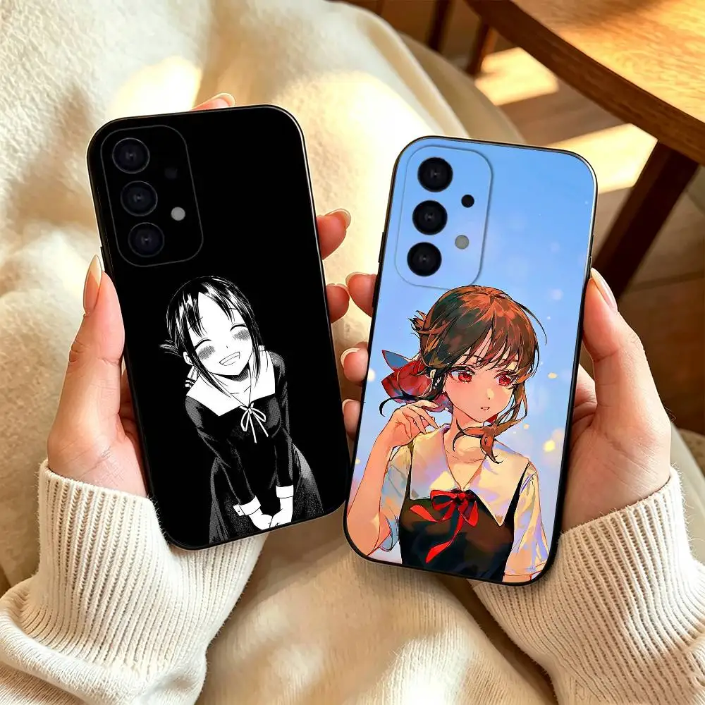 K-kaguya shinomiya Phone Case For Samsung S26,S25,S24,S23,S22,S21,S30,Ultra,Plus,Fe,Lite,Note,10,Black Cover