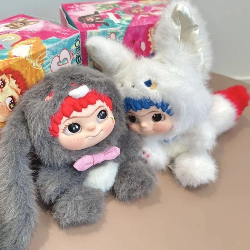 

In Stock Genuine WAKUKU Second-Generation Fox Fox Rabbit Prank Diary Series Blind Box Room Decoration Doll Pendant Custom Gift T