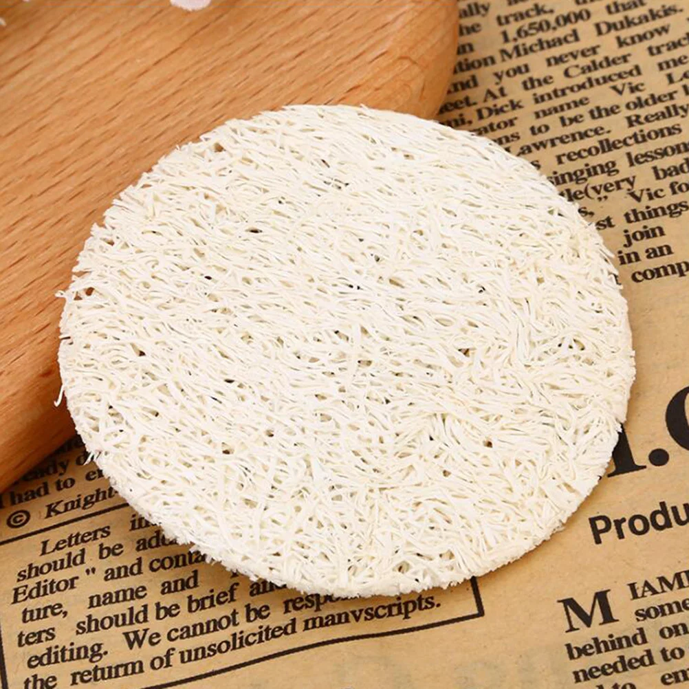 

20Pcs Loofah Exfoliating Pad Skin Cleanser for Face Body Deep Clean Reusable Washable Loofah Pad