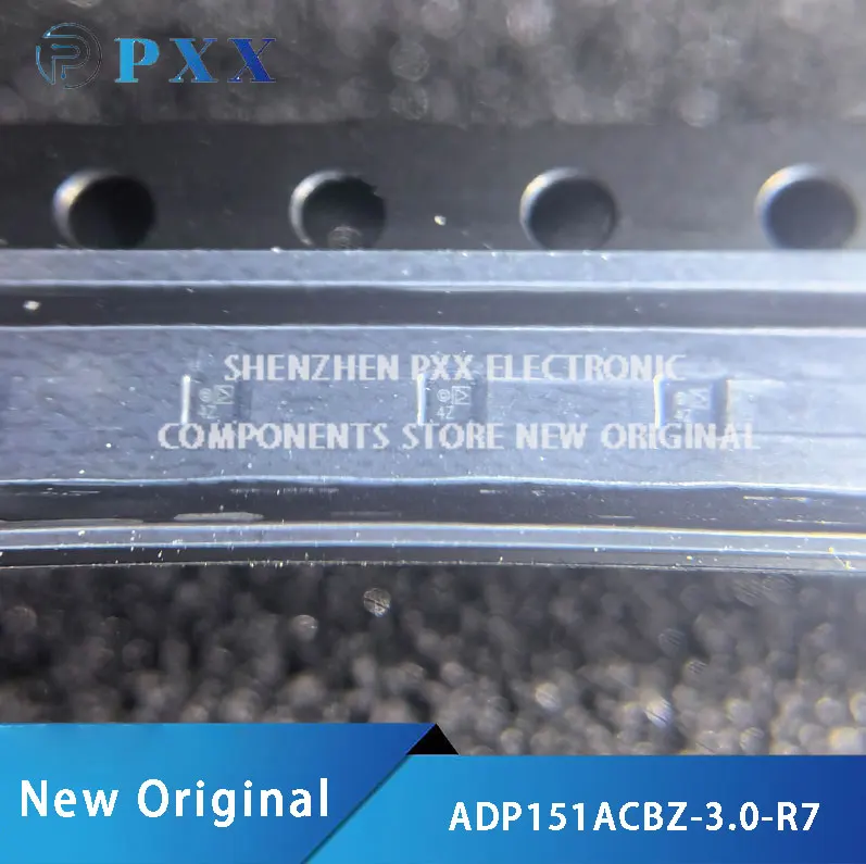 5pcs New ADP151ACBZ-3.0-R7 ADP151 Ultra low Noise, 200 mA, CMOS Linear Regulator, WLCSP-4