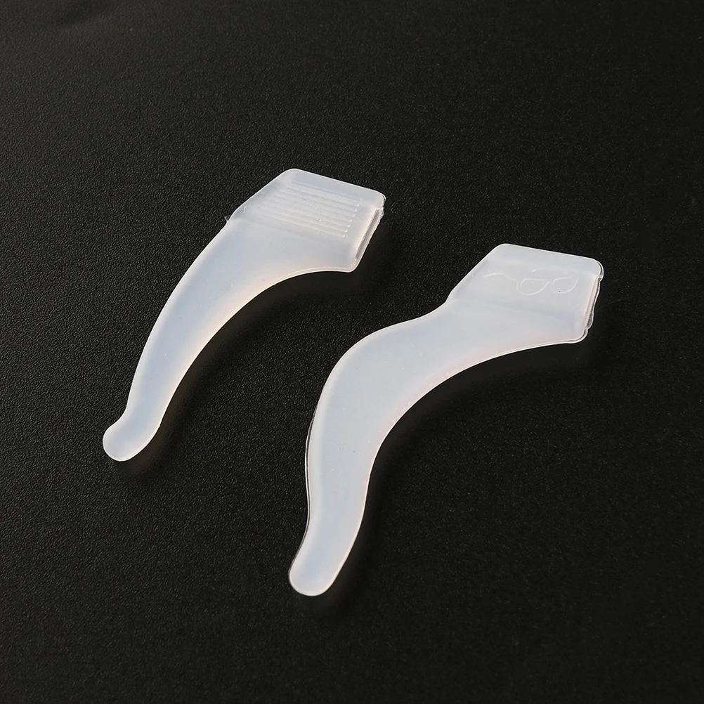 

Non-slip Eyeglass Ear Locks Flexible Lightweight Anti-slip Temple Tips for Sports Sunglasses Swimming Gym Eyewear