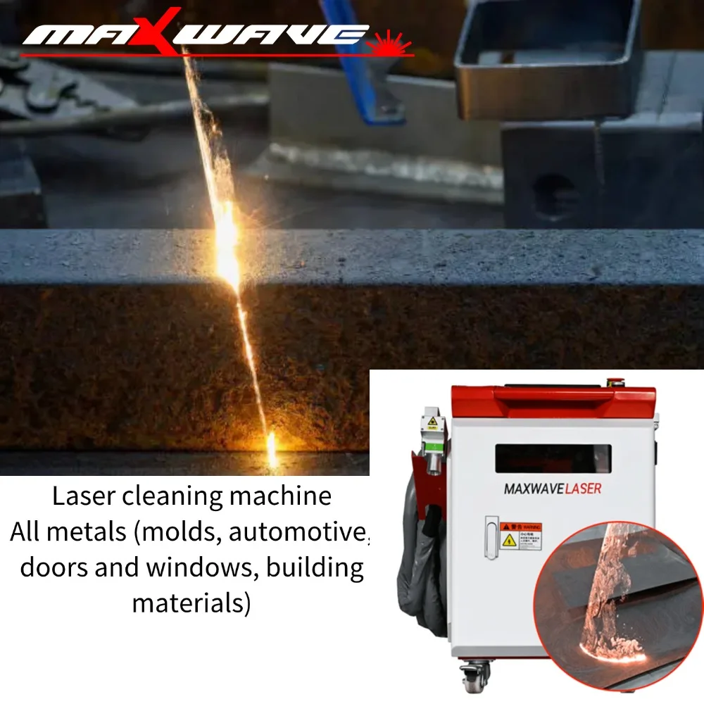 

MAXWAVE Laser Welding Cleaning Cutting Machine 3 in 1 3000w portable laser welding machine for efficient metal joining