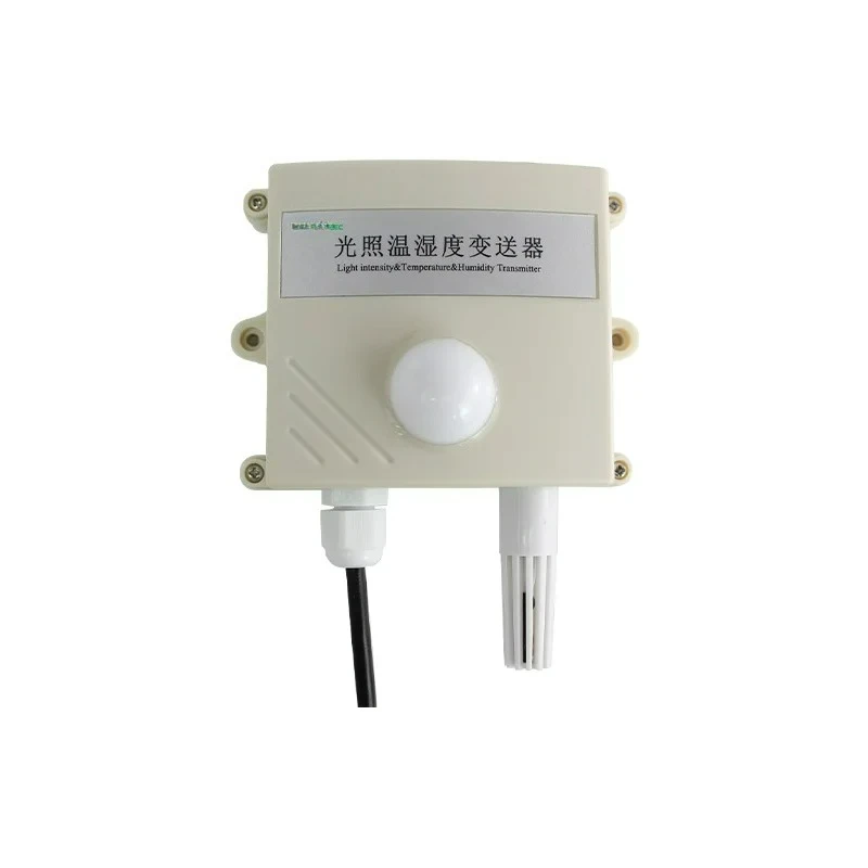 

Low Cost ABS Material Light Sensor Transmitter Environmental Detection Monitoring Illuminance Meter RS485 Output Signal