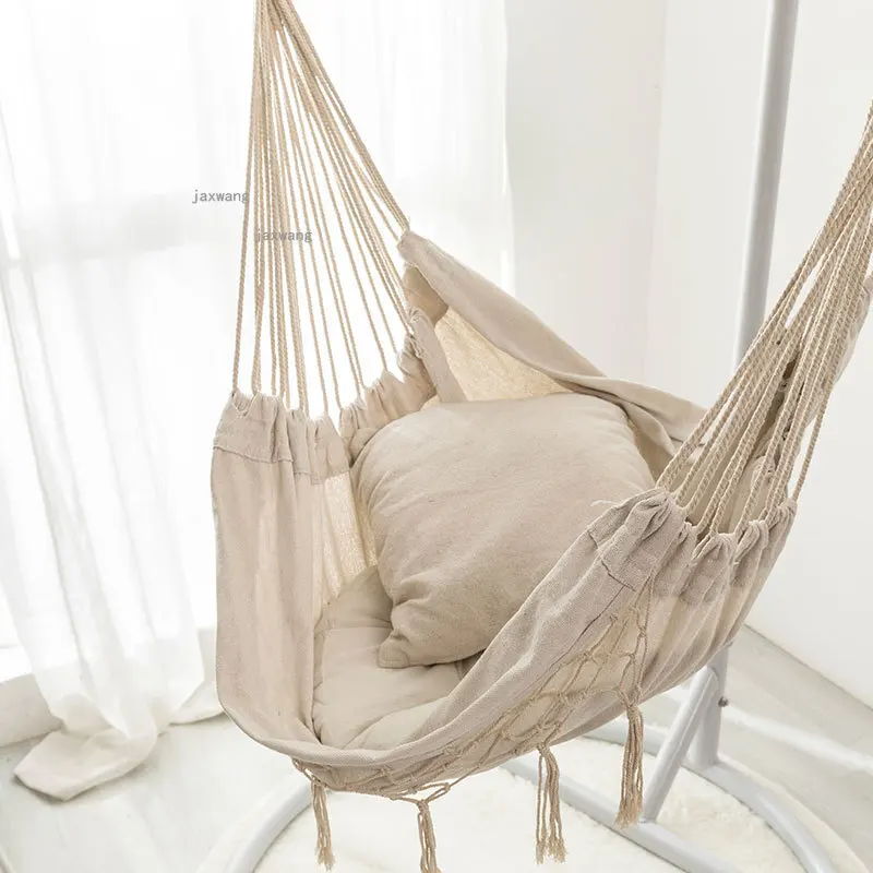 Dormitory Bedroom Hanging Chair Decoration Outdoor Balcony Cradle Living Room Homestay Patio Swings Home Furniture Hotel Hammock