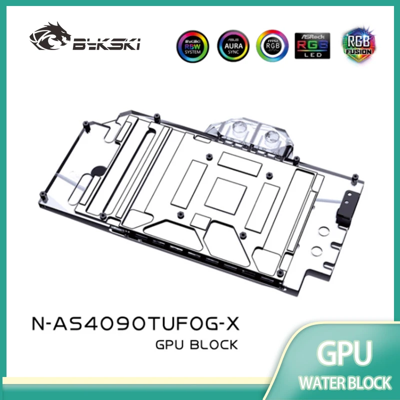 Bykski GPU Block Use for ASUS TUF Gaming GeForce RTX 4090 OG Graphics Video Card Water Cooling/Prevent Corrosion N-AS4090TUFOG-X
