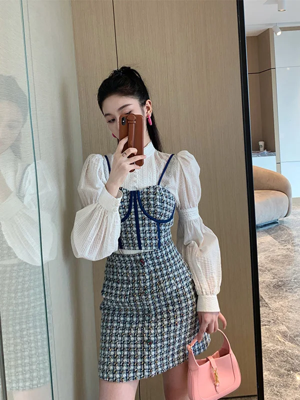 

Комплект из двух предметов Salt Series Sweet Sle Dr Ele Faionable Spring Collection, смесь полиэстера, удобная посадка