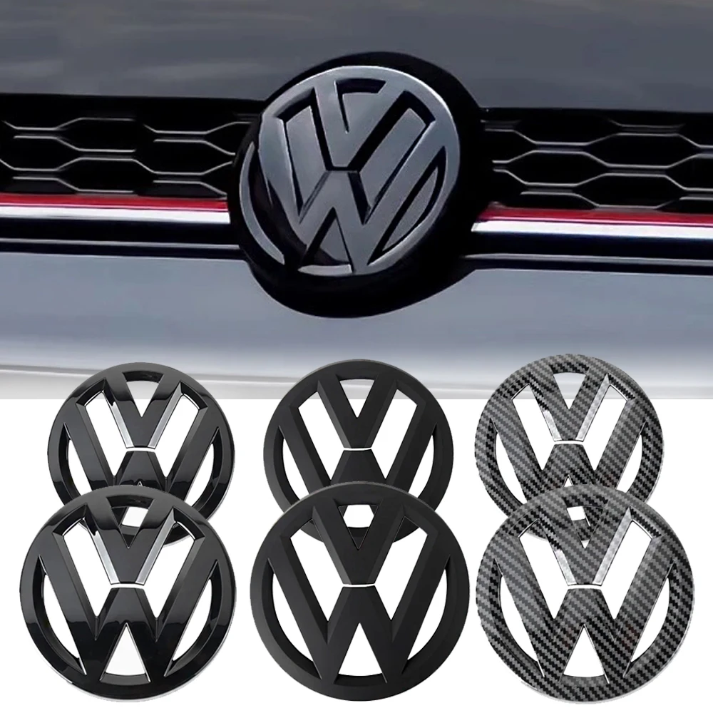 Auto griglia anteriore posteriore tronco emblema accessori decorazione adesivo per VW GTI Rline Golf 6 7 8 CC Tiguan PASSAT POLO Arteon T-ROC