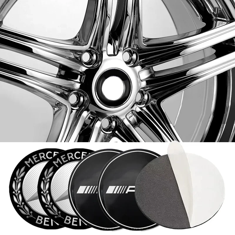 

56mm Car Wheel Center Hub Cap Rim Cover Emblem Wheel Trim decal Stickers For Benchi C200 C300 E200 E300 S350 S450 Accessories