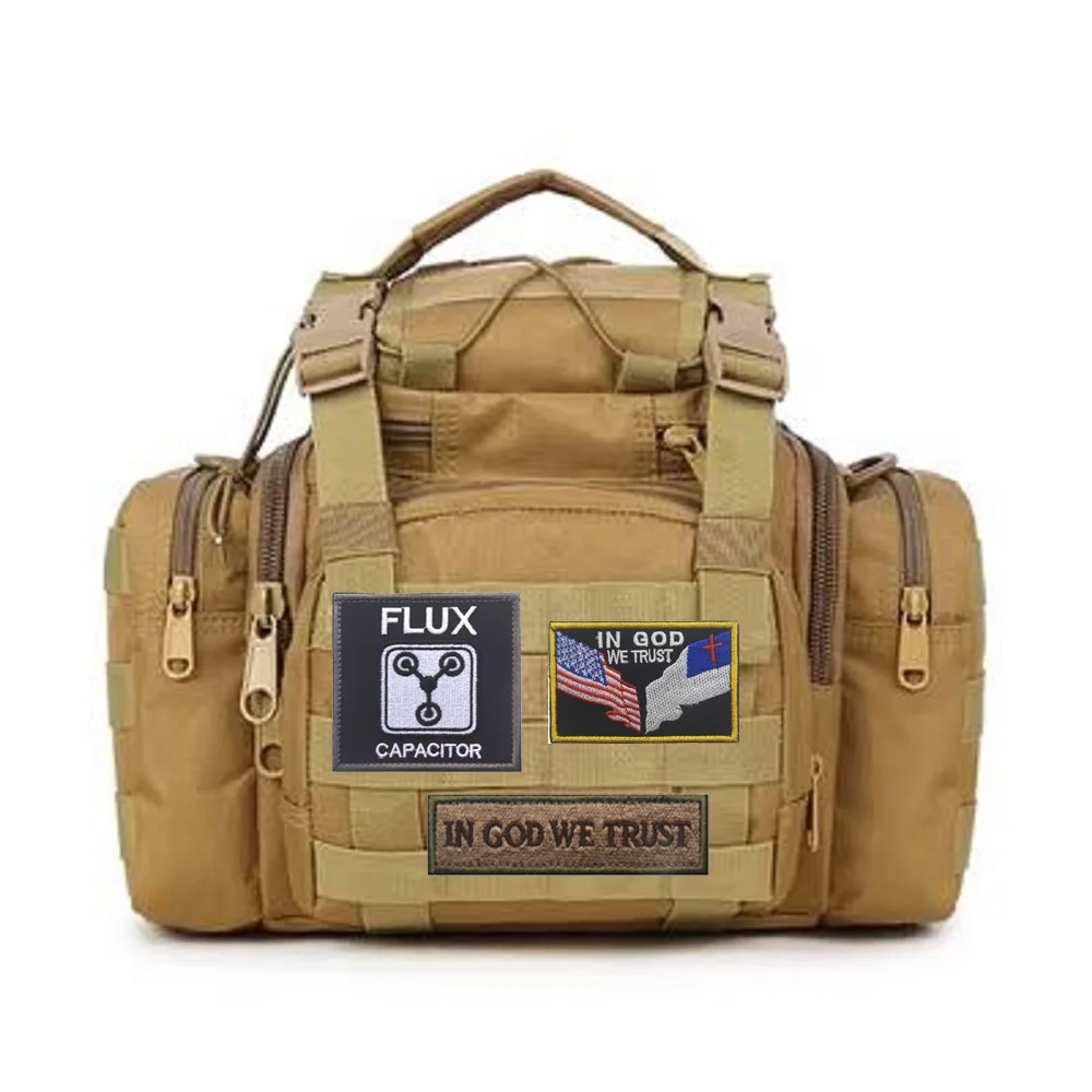 Parche bordado moral médico con gancho – Motivacional para mochila - imagen 2