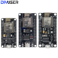 DIYUSER Wireless Module CH340/CP2102/CH9102X NodeMcu V3 V2 Lua WIFI Internet of Things Development Board Based ESP8266 ESP-12E