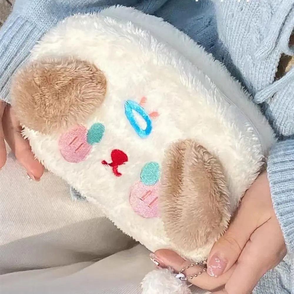 Cartoon Large Capacity Pen Bag Cartoon Animal Multifunctional Pencil Case Stationery Organizer Gift